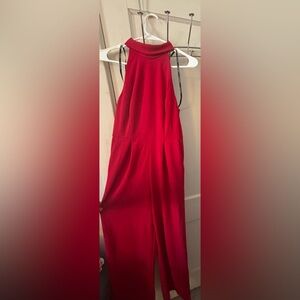 Red romper with pockets Calvin Klein size 6